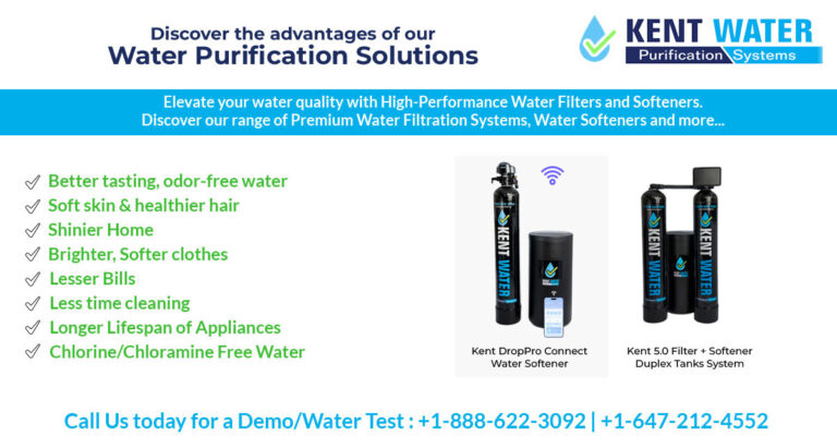 Say Goodbye to Hard Water Problems with a Kent Water Softener