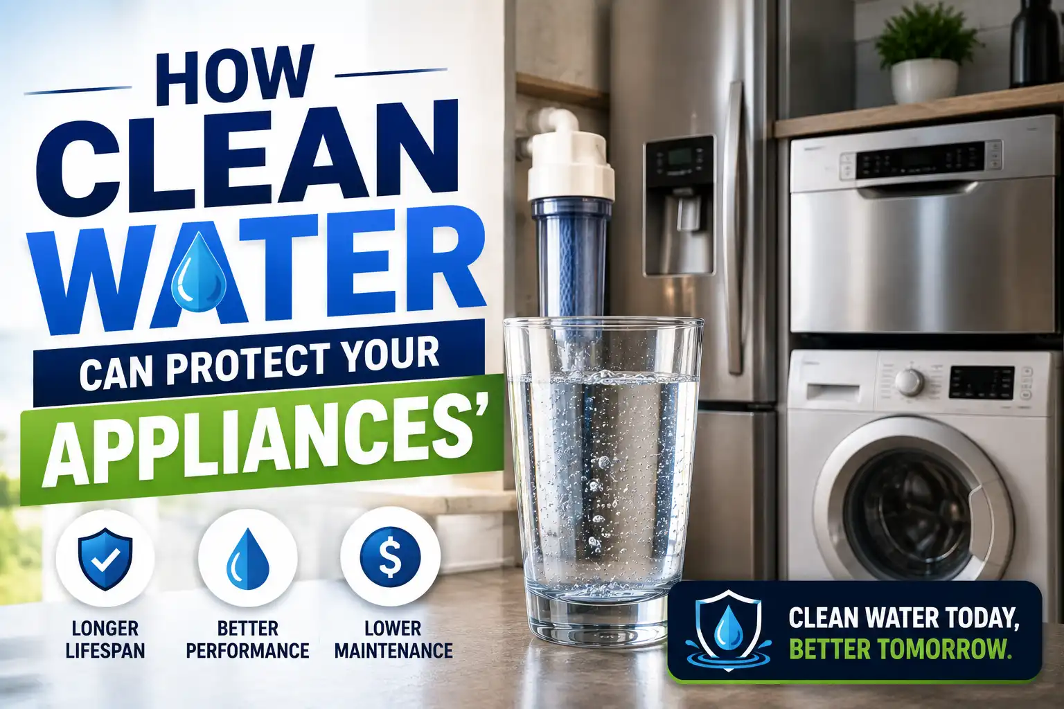 How Clean Water Can Protect Your Appliances