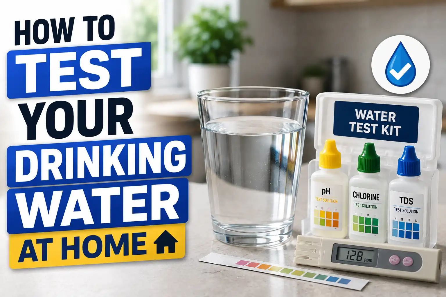 How to Test Your Drinking Water at Home
