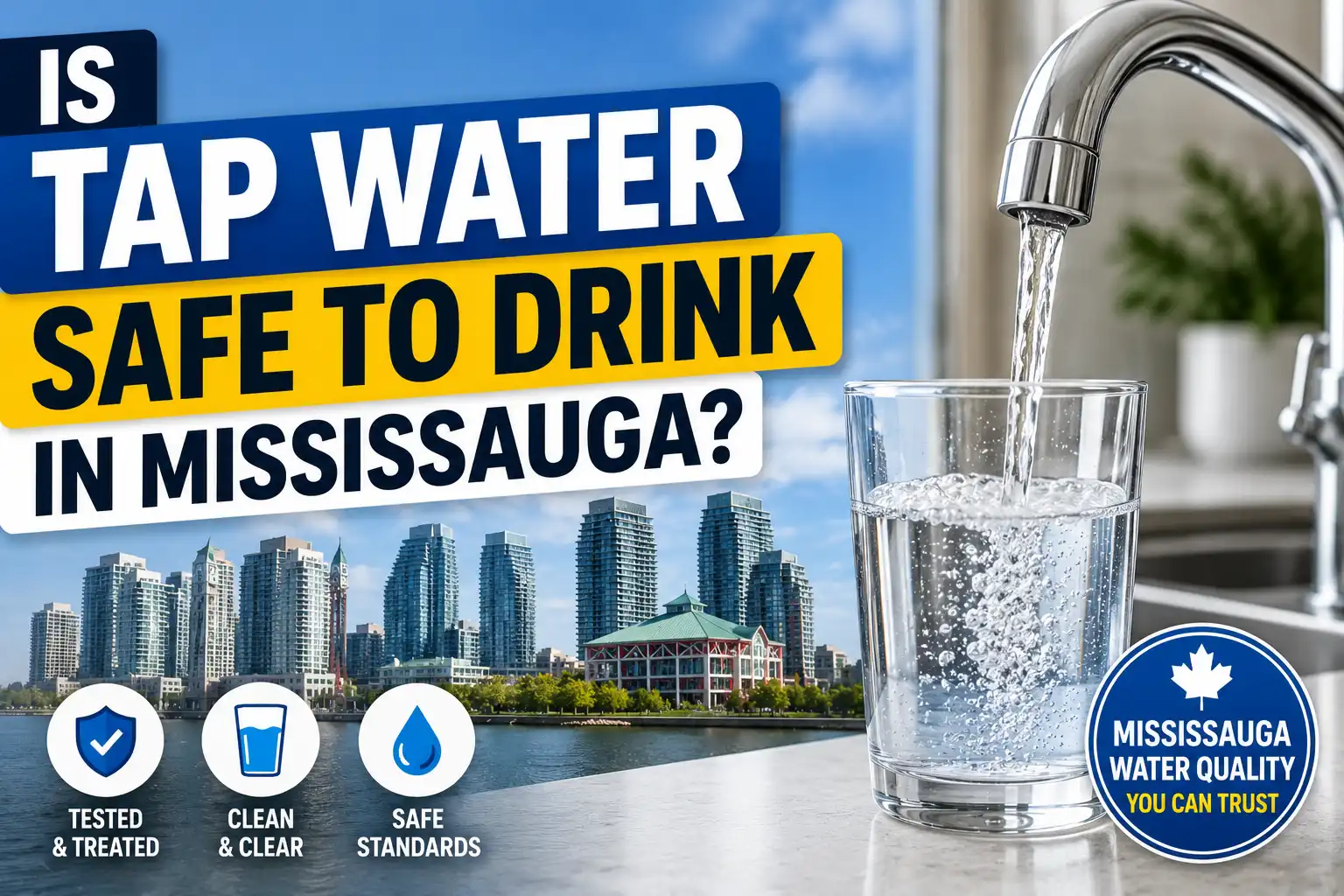 Is Tap Water Safe to Drink in Mississauga