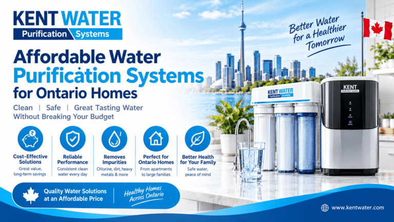 Affordable Water Purification Systems for Ontario Homes