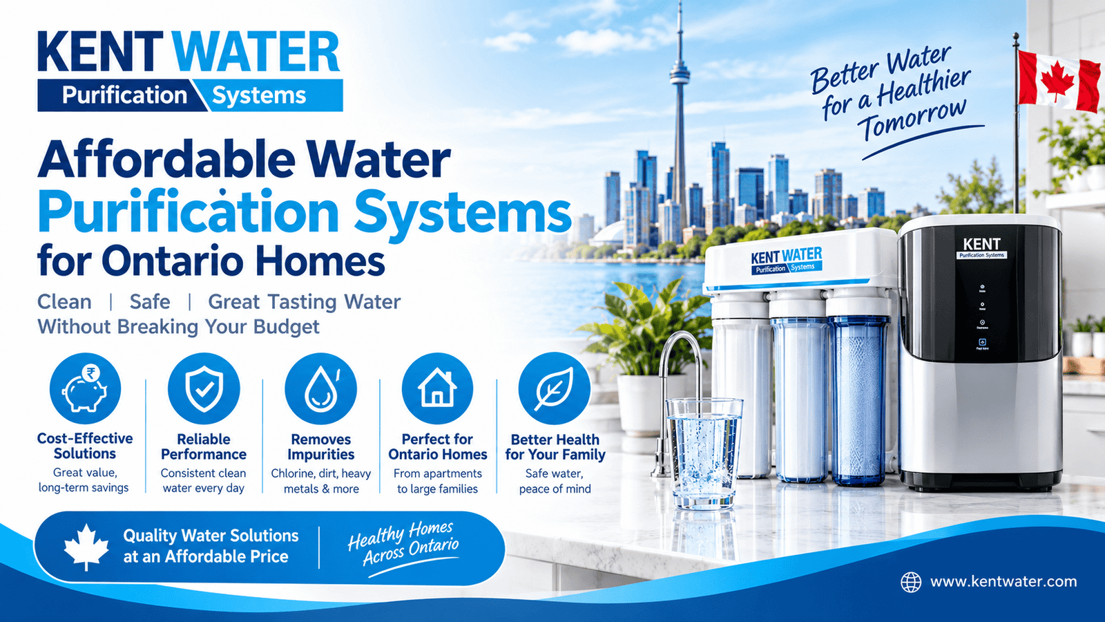 Affordable Water Purification Systems for Ontario Homes