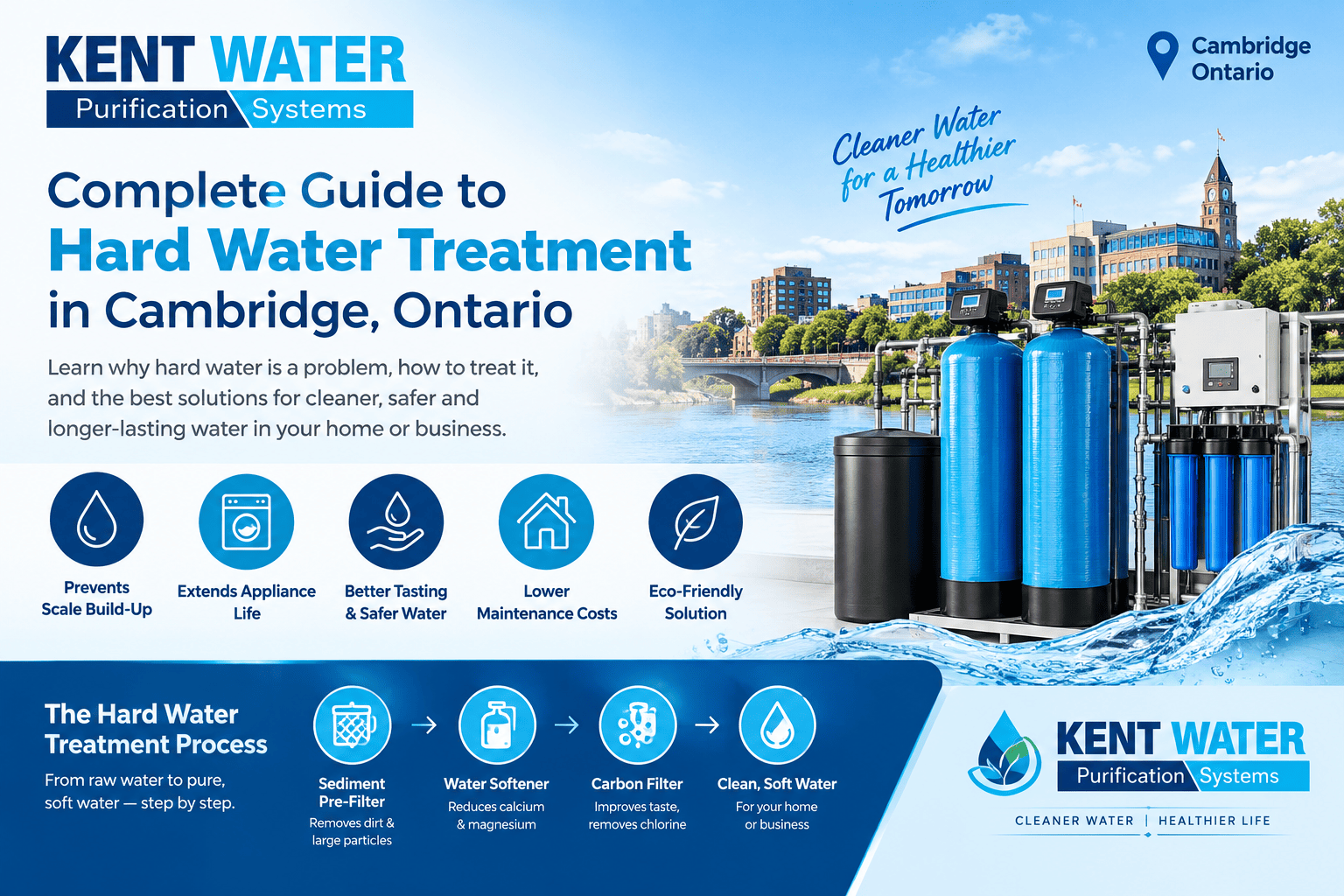 Complete Guide to Hard Water Treatment in Cambridge Ontario