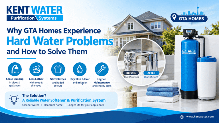 "Why GTA Homes Experience Hard Water Problems and How to Solve Them"