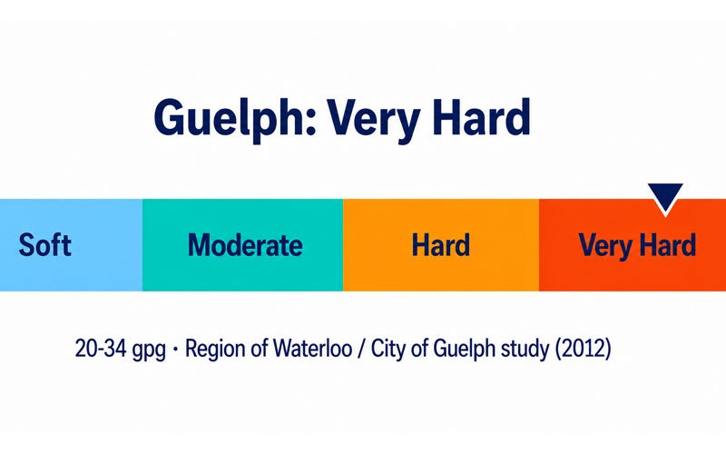 Guelph's Water Profile: Groundwater, Very Hard Guelph's Water Profile: Groundwater, Very Hard